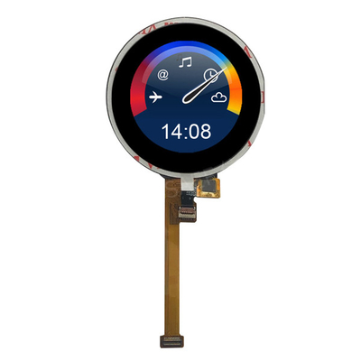 Layar LCD Melingkar 1,3 Inch, Antarmuka SPI Layar Sentuh LCD Bulat 240x240