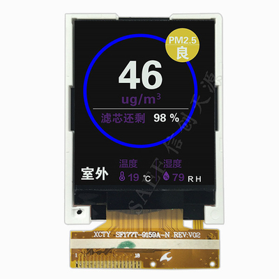 China Pabrik Pasokan 1,8 Inci 128x160 TFT LCD Display Screen QQVGA SPI Antarmuka