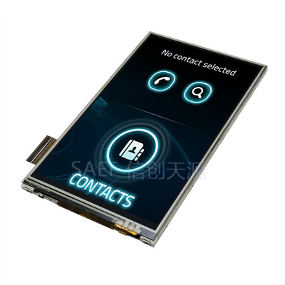 45 Pin IPS TFT LCD Tampilan Layar 4.3 Inci 480x800 HX8369-A01 Antarmuka Mipi