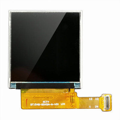 240x240 Layar LCD Persegi TFT 1,54 &quot;Inci Dengan Layar Sentuh OEM ODM