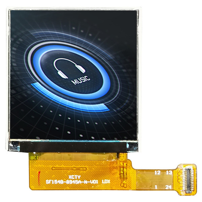 240x240 Layar LCD Persegi TFT 1,54 &quot;Inci Dengan Layar Sentuh OEM ODM