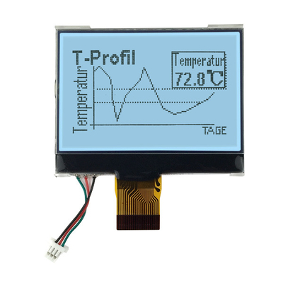 160x96 FSTN Modul Tampilan LCD Grafis 6800 8080 Antarmuka Dengan Lampu Latar LED Putih