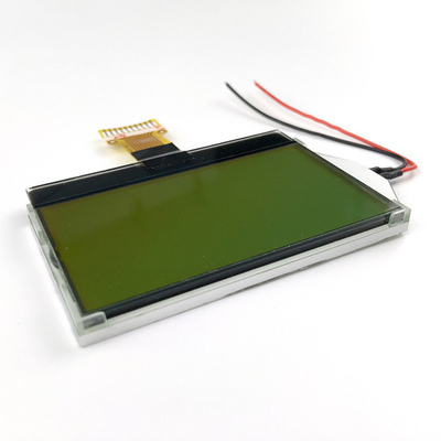 10 pin Modul LCD Grafis 128x64 COG LCD dengan Lampu Latar LED Hijau