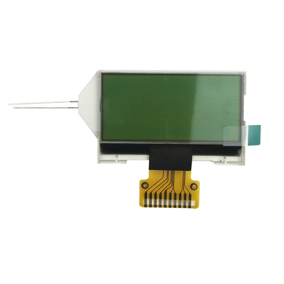 Antarmuka SPI 128x64 COG LCD Module Warna Latar Belakang Kuning Hijau