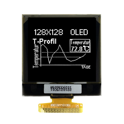 1.5 Inci Grafis 128x128 OLED Display, 1.5 Inci OLED Modul Monochrome Putih Bule Warna