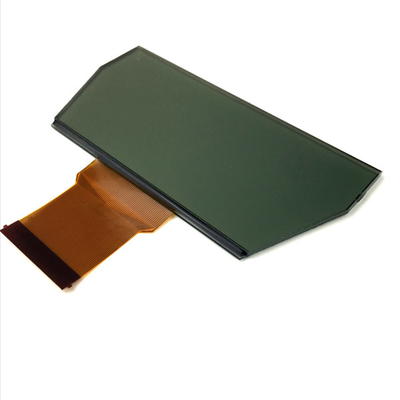Corner Cut TN Segment LCD Display Dengan FPC Flex Connection Wide Temperature