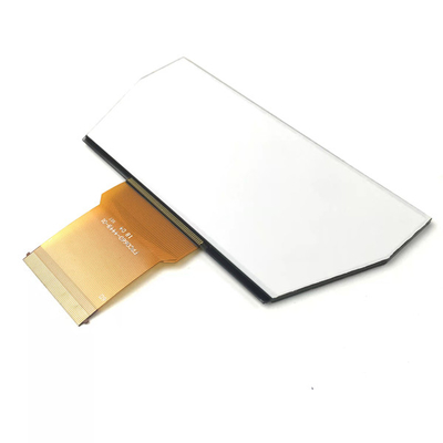 Corner Cut TN Segment LCD Display Dengan FPC Flex Connection Wide Temperature