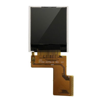18 Pin 1.44 Inch Square TFT LCD Display, 128x128 LCD Display MCU 8bit Antarmuka