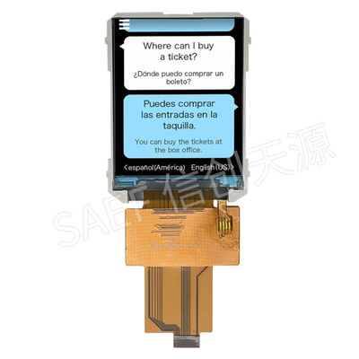 Layar Panel Sentuh 2.2" Inci 176x220 ILI9225G QCIF REACH Compliant RoHS