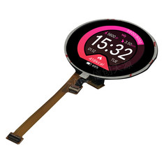 Layar Sentuh LCD IPS TFT Melingkar 1.3 &quot;Inch 240x240 ST7789V Antarmuka SPI