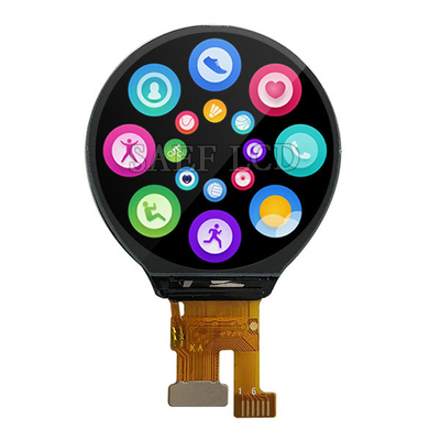 Layar LCD TFT Bulat 240x240 Dot Dengan GC9A01 Touch 4 Wire 1 lane SPI Interface