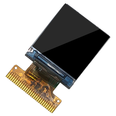 Layar LCD Persegi 0,85 Inci 128x128 IPS Antarmuka MCU Dengan Lampu Latar LED Putih