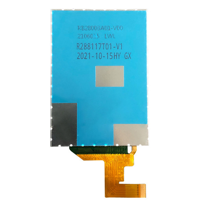 Tampilan Layar Sentuh LCD TFT 480x640 VGA 2,88 Inci Dengan Antarmuka MIPI 2 Jalur 21 Pin
