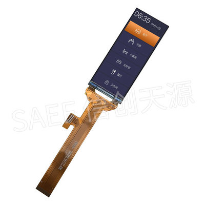 IPS 200x480 TFT LCD Display LCD 2.26 &quot;Inch GC9B71 Driver SPI MCU QSPI Antarmuka