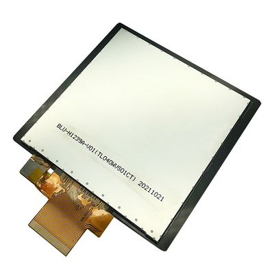 Layar TFT Industri 4 Inci 480x480 40 Pin Untuk Otomatisasi Rumah, LCD 4 Inci Persegi Dengan PCAP Touch