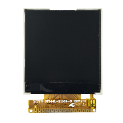 Layar Tampilan LCD Kecil, TFT LCD 1,44 Inch128x128 Dengan Antarmuka MUC 8bit