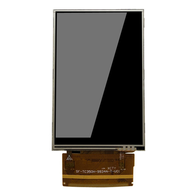 Layar LCD TFT 16 Bit 3.2V 320x480 Tipe TN Potret Dengan Lampu Latar LED Putih