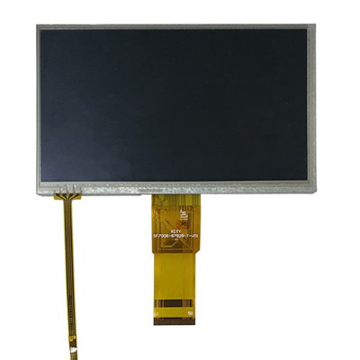 Layar Tampilan TFT 7 "800x480 TN, Panel Layar Sentuh Industri RGB 50 Pin