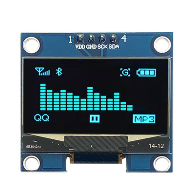 Matriks Pasif 1.3 Inch I2C OLED Display 128x64 COG PCB 4 Pin