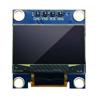 0.96 Inch OLED Module 12864 COG PCB 4 Pin SPI I2C Untuk Perangkat Medis