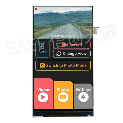 Antarmuka MIPI 5 Inch TFT LCD HD 720x1280 Potret Dengan Modul LCD CTP