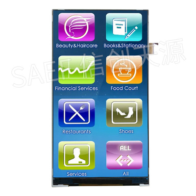 Antarmuka MIPI 5 Inch TFT LCD HD 720x1280 Potret Dengan Modul LCD CTP