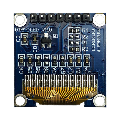 7 Pin 0,96 Inch OLED Display Module SPI 3V Putih PMOLED Dengan SSD1306 Driver IC