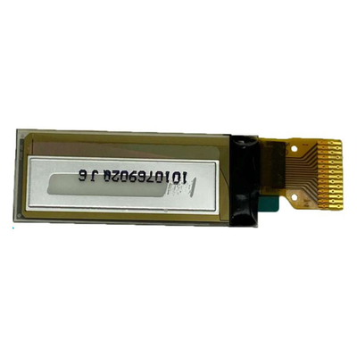 Layar OLED Monokrom 128x32 0,91 Inci SSD1302 Antarmuka I2C 14 Pin