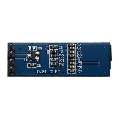 Modul Tampilan OLED 3V 5V 128x32 0,91 Inch 4 Pin Dengan IC Driver SSD1306