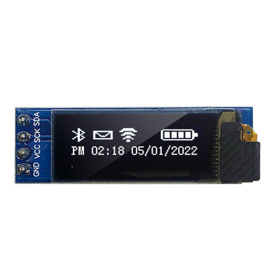 Modul Tampilan OLED 3V 5V 128x32 0,91 Inch 4 Pin Dengan IC Driver SSD1306