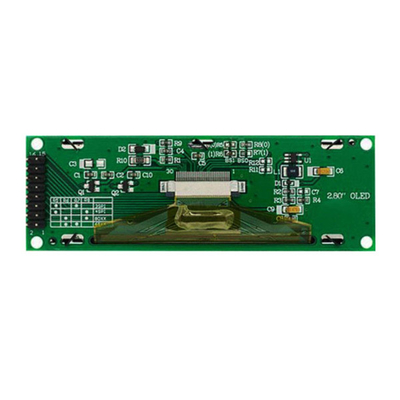 Layar OLED 256x64 2,8 Inci dengan Antarmuka SPI 6800 8080 Layar Skala Abu-abu 16