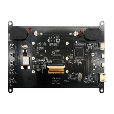 800x480 Layar Sentuh Kapasitif Layar HDMI 7 Inch Kompatibel Dengan Raspberry Pi 3 4 5