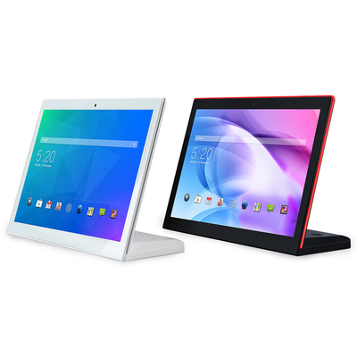14 Inch Desktop Android Layar sentuh Iklan Tampilan Bentuk L POE Monitor