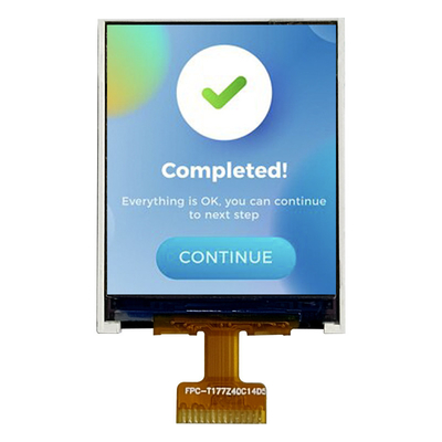 Potret 1.77 Inch TFT LCD Display SPI 128x160 ST7735 Driver Touch Screen Opsional, TFT LCD 1.77 Inch