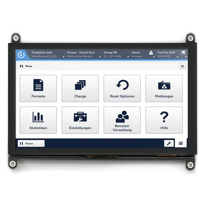 7 inci HDMI TFT LCD Display Dengan Capacitive Touch Screen Untuk Raspberry PI