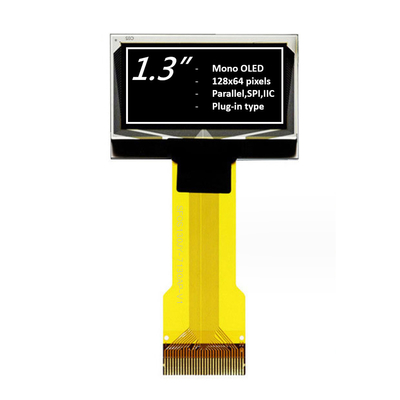 1.3 Inch Monochrome OLED Display Module 128x64 Pixel Putih/biru Opsional