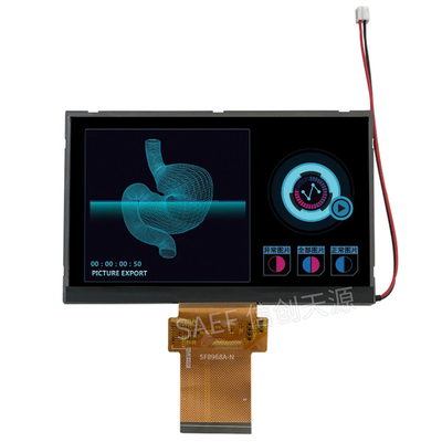 Layar Sentuh Lanskap FHD LCD TFT 60 Pin 5.7 
