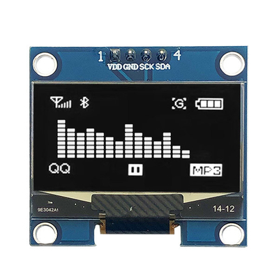 Matriks Pasif 1.3 Inch I2C OLED Display 128x64 COG PCB 4 Pin