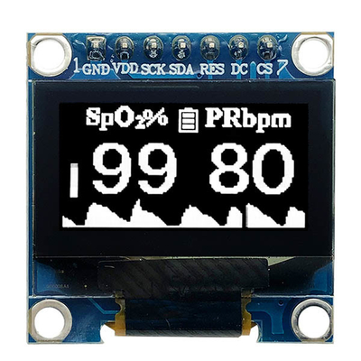 128x64 OLED Display - 0,96 Inch SSD1306 SPI untuk IoT dan Proyek Arduino.